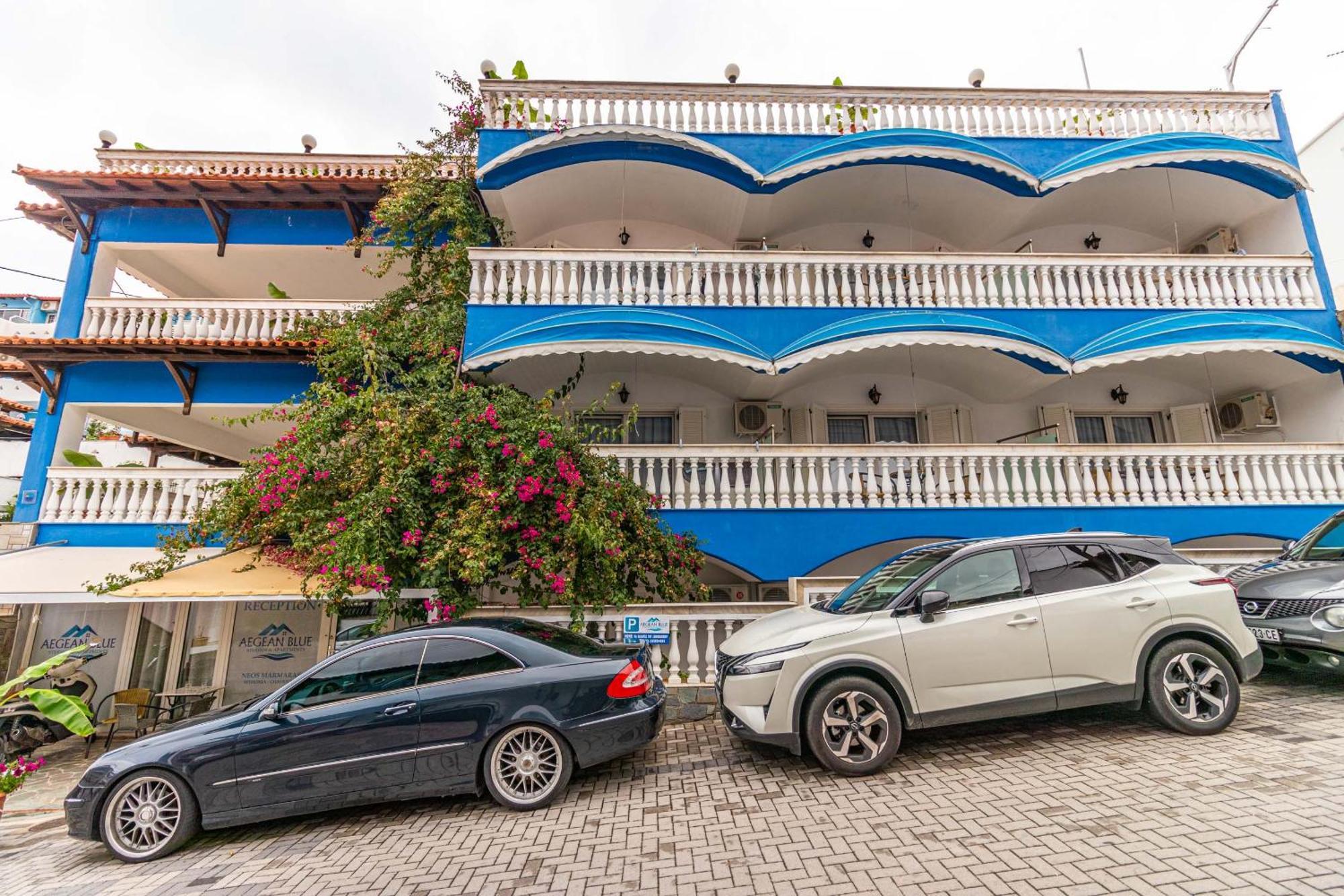 Aegean Blue Studios Néos Marmarás Exterior foto